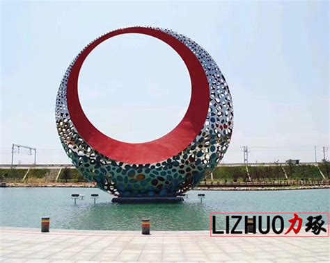 银川高10米《中国结》不锈钢雕塑-济南龙马雕塑艺术有限公司
