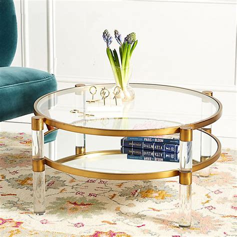创意个性白色玻璃钢茶几 简约现代 设计师桌子 圆形客厅定制家具