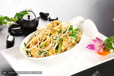 湖虾笨豆芽,中国菜系,食品餐饮,摄影素材,汇图网www.huitu.com
