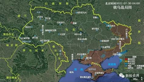 俄军对乌行动地图曝光！从冲突爆发至今，看清一切部署和战略目标