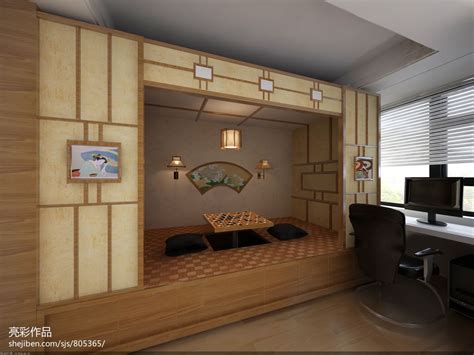 中式榻榻米卧室地台图片 – 设计本装修效果图