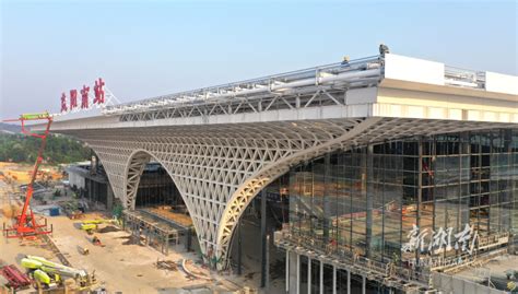 中国能建葛洲坝一公司参建的益阳南站高铁新城配套设施换乘中心项目正式运营-国际电力网