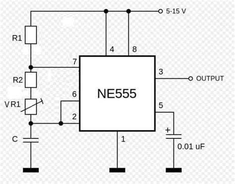 555定时器的原理及三种应用电路详解 - 模拟数字电子技术