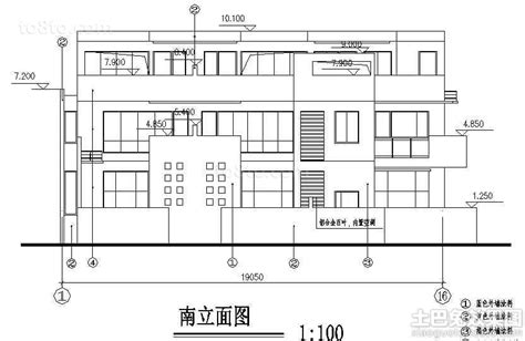 10张萨伏伊别墅平面图展示-中国木业网