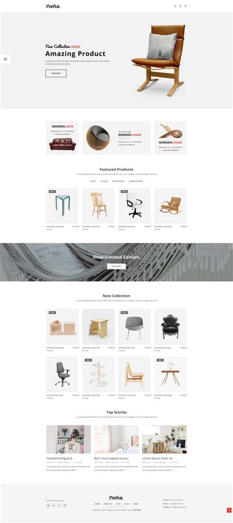 欧瑞家具 - 网页设计|website|e-commerce|Crdesign_Original作品-站酷ZCOOL