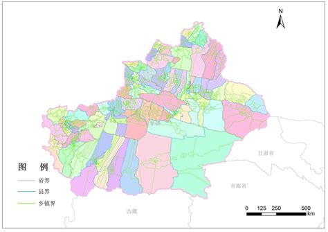 新疆维吾尔自治区乡镇行政区划-地图数据-地理国情监测云平台