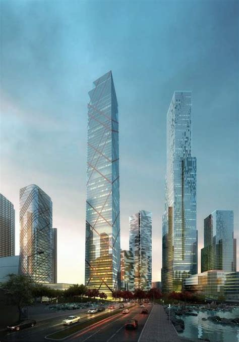 崇明开发区3dmax 模型下载-光辉城市