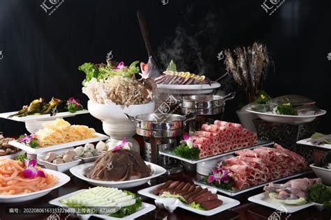 火锅自助餐,中国菜系,食品餐饮,摄影素材,汇图网www.huitu.com