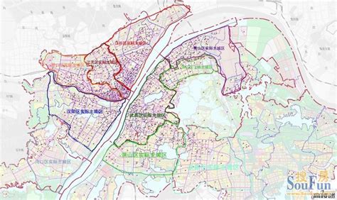 武汉市市区区划图,武汉市市区图片,武汉市市区分布图_大山谷图库