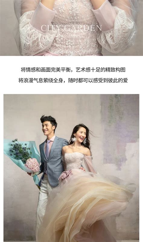 油画肖像风格婚纱照，用高级流行色调，为你的北京婚纱照充满电量 -北京婚纱摄影工作室
