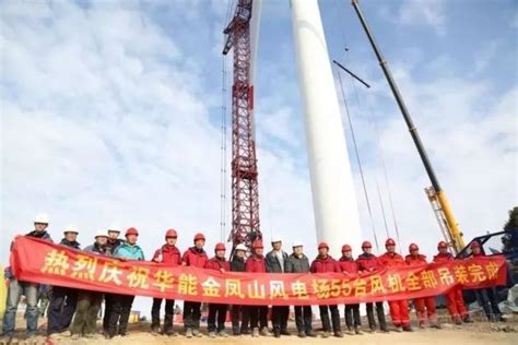 奉节：金凤山风电场项目55台风机全部并网发电_建设