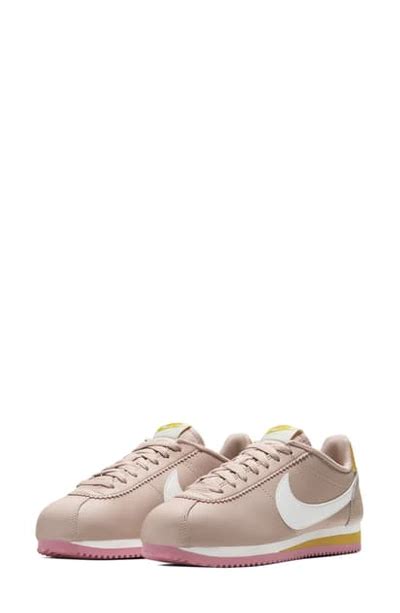 Nike Classic Cortez Sneakers In Fossil Stone/ Summit White | ModeSens