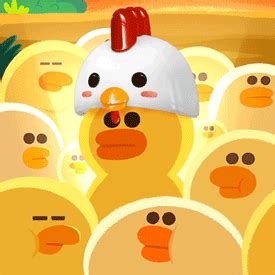 超可爱的小鸡GIF动态图_游戏取名字大全网