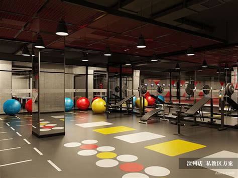 滨州鼎龙健身会所 - 运动场所 - 许伟设计作品案例