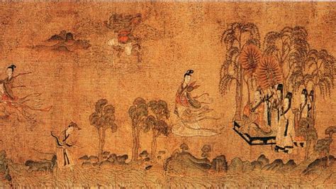 中国十大传世名画之《洛神赋图》顾恺之作|洛神赋图|名画|传世_新浪新闻