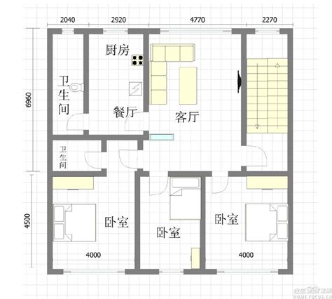 自己家盖房子知道尺寸，用什么软件画个简单的平面图，可以标注出尺寸。-