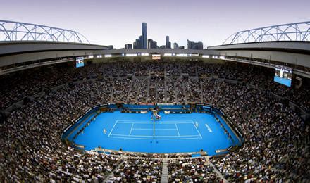 在澳网中心球场打球是什么体验？|球场|澳网|拉沃尔_新浪新闻