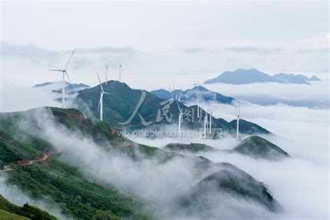 江西遂川：绿色风电助推经济发展-人民图片网