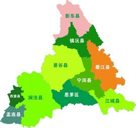 普洱市地名_云南省普洱市行政区划 - 超赞地名网