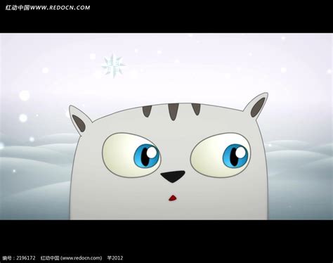 卡通小猫动画视频mp4素材免费下载_红动中国
