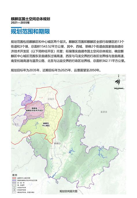 云南省曲靖市麒麟区国土空间总体规划（2021-2035年 ).pdf - 国土人