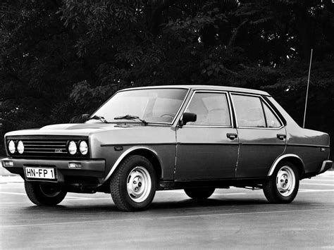 FIAT 131 Supermirafiori 4 doors specs - 1978, 1979, 1980, 1981 ...