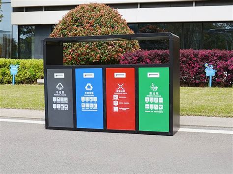 四分类垃圾桶-FLS02_北京汇丰捷元环保科技有限公司