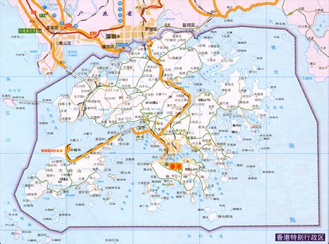 香港特别行政区九龙地图全图_香港特别行政区九龙电子地图