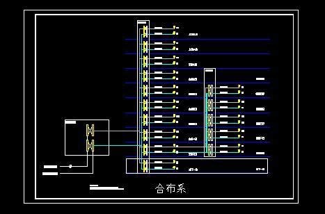 典型综合布线机柜布置图_综合布线电气设计施工图_土木在线