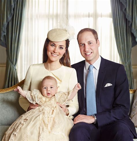 The Royal Baby - Prince George Pictures With Family