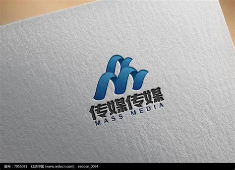 蓝色时尚传媒公司logo图片_LOGO_编号7055081_红动中国