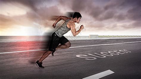 奔跑的男人图片素材-正版创意图片500539318-摄图网