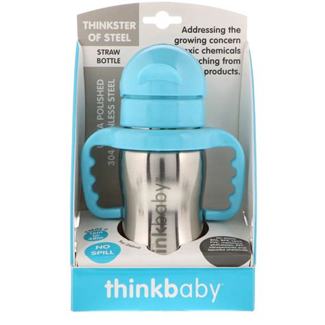 Thinkbaby BPA Free Baby Bottle Starter Set, 0-12