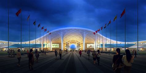 上海国家会展中心建筑设计_2023年上海国家会展中心建筑设计资料下载_筑龙学社