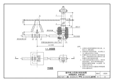 SA100/65-1.6地下式消火栓安装设计-沧州铁狮消防科技有限公司