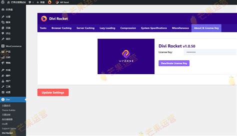 Divi Rocket v1.0.50 网站提速优化插件下载_芒果运营