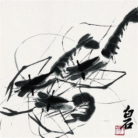 你了解中国画虾的著名画家有哪些吗 画虾名家与作品欣赏|虾|齐白石|李达_新浪新闻