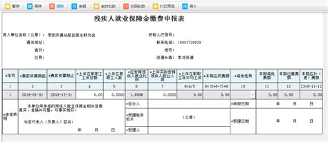 河南省电子税务局残疾人就业保障金申报操作流程说明_95商服网