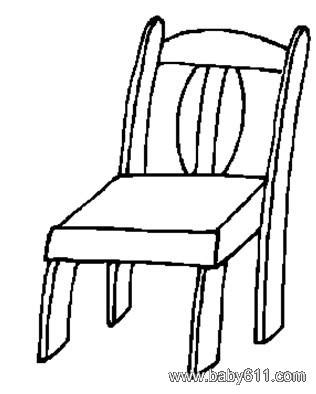 儿童简笔画：椅子 - 简笔画