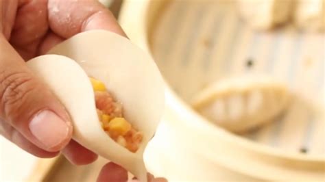 包水饺的手法视频-百度经验