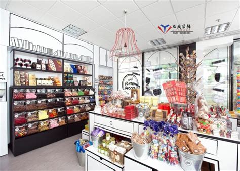 糖果游乐场：迪拜Candylicious糖果店_美国室内设计中文网