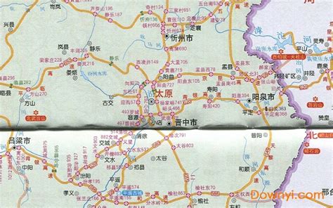山西省高速公路地图高清版下载-山西省高速公路地图高清版大图下载-当易网