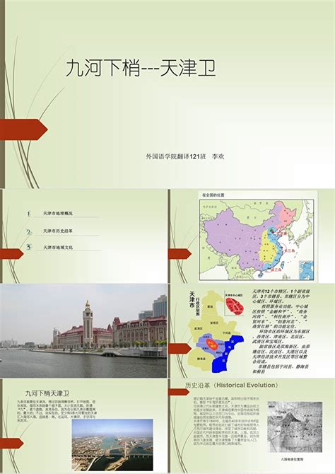 天津城市旅游模板-包图网
