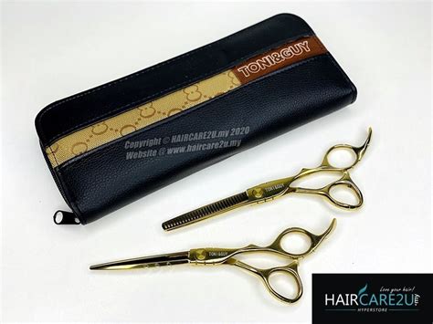 6.0” Toni & Guy F5-S60S Gold-Plated 2in1 Hairdressing Scissor ...