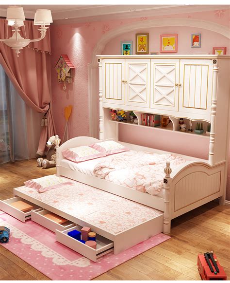 儿童床上下床榻榻米双层床高低床交错式上下床小户型多功能-阿里巴巴