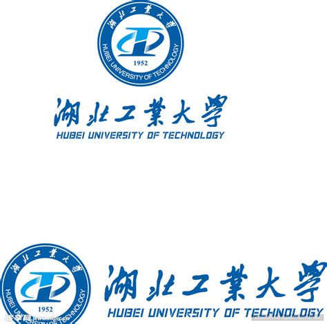 湖北大学校徽标志矢量图 - PSD素材网