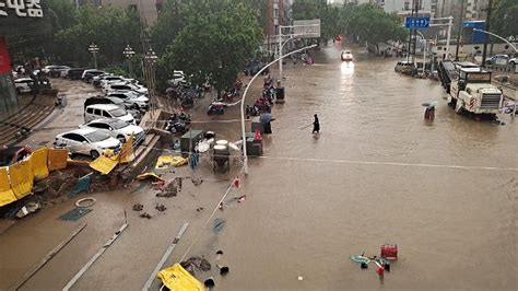 郑州遭遇有记录以来史上最强降雨 已转移避险约10万人凤凰网河南_凤凰网