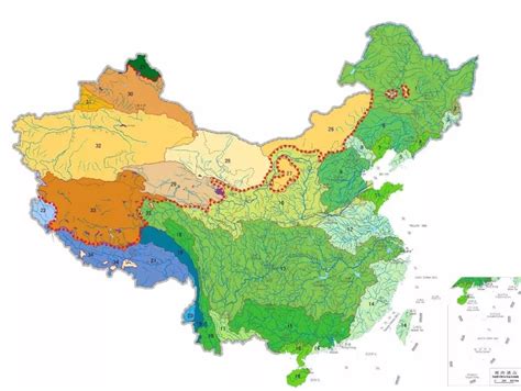 求图中中国主要河流的名称-