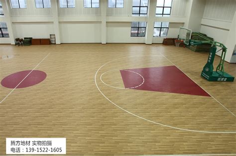 腾方室内篮球场专用pvc地板圆您的篮球明星梦想-腾方pvc地板4008798128