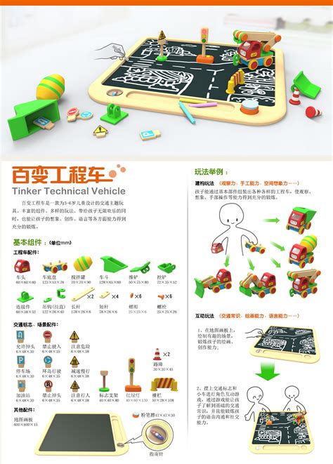 2013中国玩具盒婴童用品创意设计大赛铜奖-百变工程车|工业/产品|玩具|pptiger - 原创作品 - 站酷 (ZCOOL)